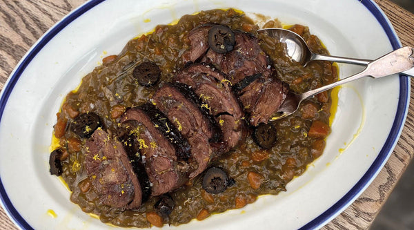 Recipe: Beef Shin in Cider with Pickled Walnuts