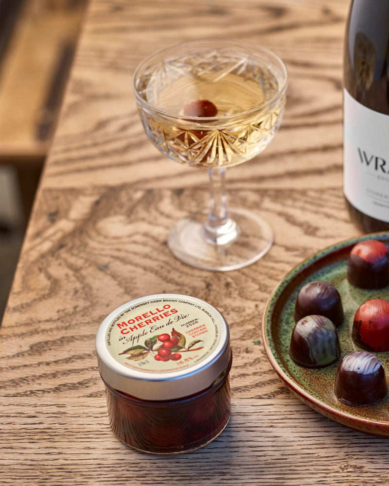 Durslade Farm Shop Wine & Alcohol Morello Cherries in Apple Eau de Vie